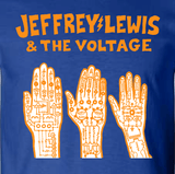 (Blue) - 2022 Jeffrey Lewis & The Voltage Shirt!
