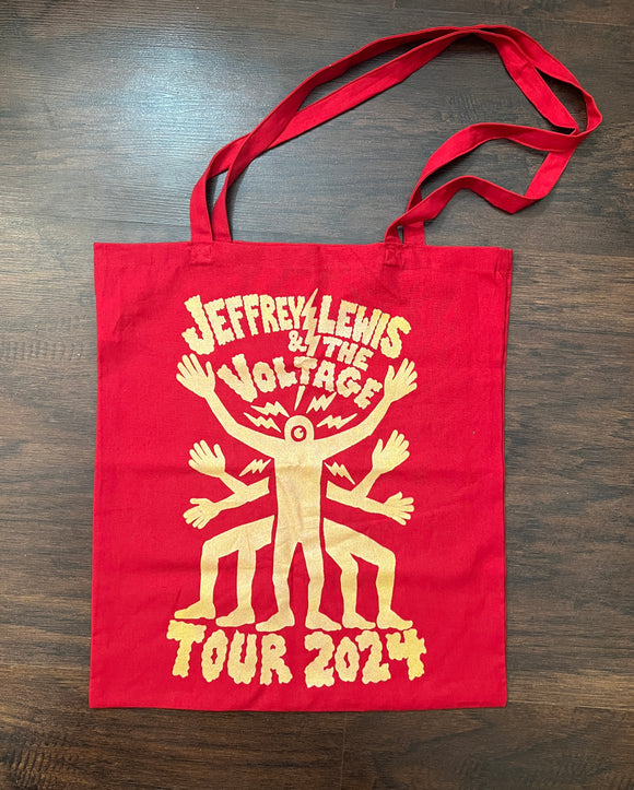 Red Tour Tote Bag