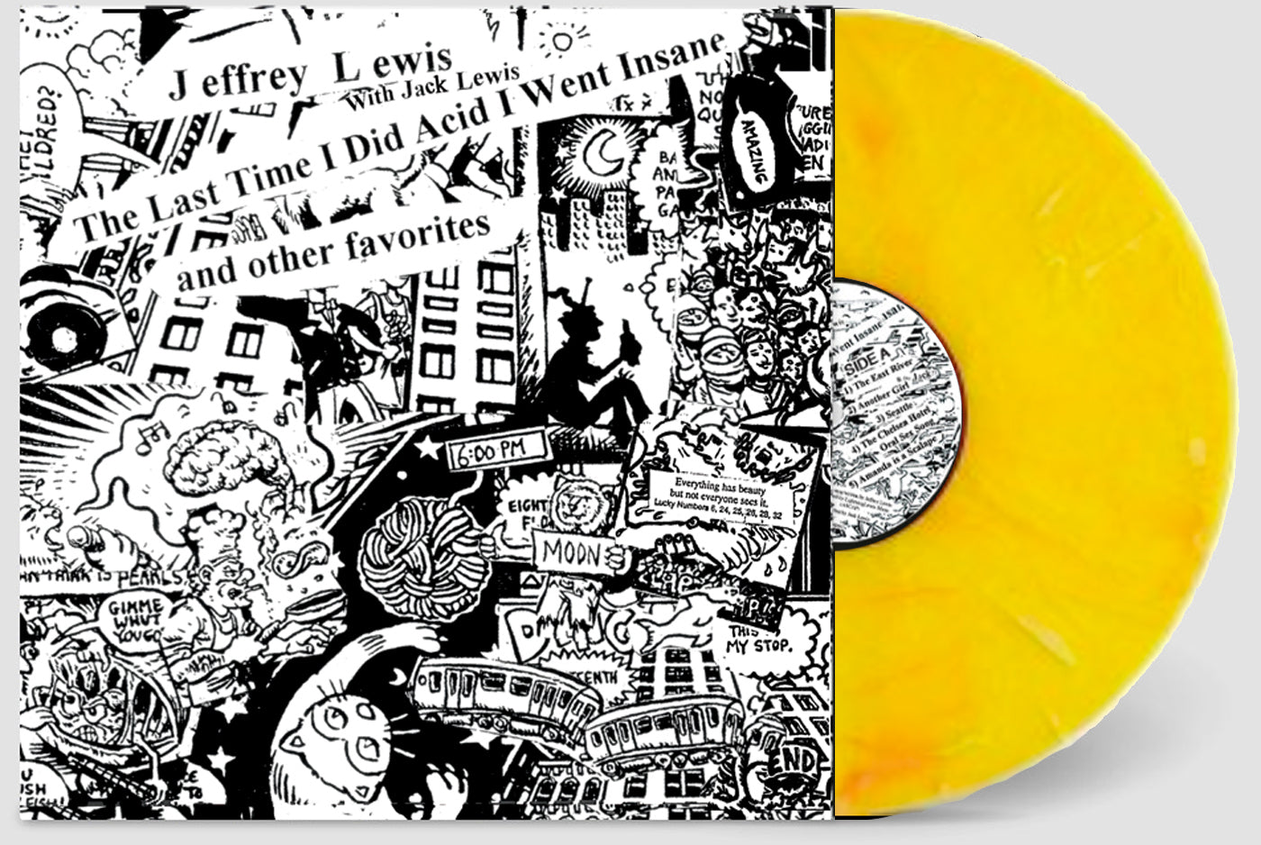 Vinyl LP - The Last Time I Did Acid I Went Insane (2023 Gold Vinyl) (w/ mp3  bonus trax)