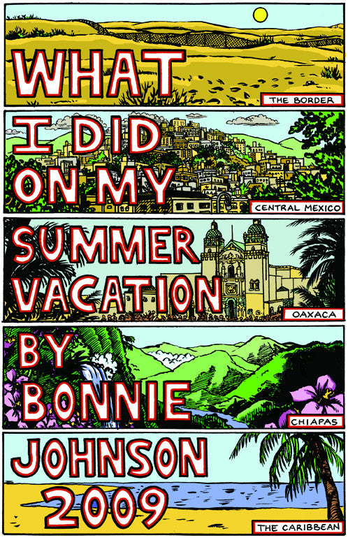 SOLD OUT - Bonnie's Travel Zine #1 (