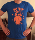RARE - Shirt (Blue)- "Jeffrey Lewis & The Jrams" Horseshoe Crab Logo