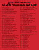 RARE - 2020 Bad Wiring Tour (and "Cancelled" gigs) Shirt!
